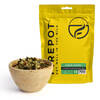 packaging and bowl filled with food