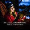 325 lumens up to 40 hr runtime