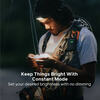 keep things bright with constant mode