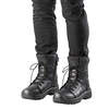 pair of boots in use