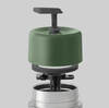 olive lid removed