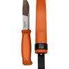 Orange knife and sheath