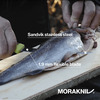 features, knife in use cutting fish