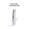packs flat...extremely flat