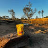 packaging on riverbed, regular 135g size shown