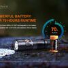Powerful battery for 70 hours runtime