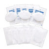 multiple opened eye pads and packaging